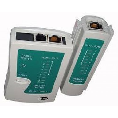 Tester cablu retea UTP cu LED-uri, LAN RJ45 si RJ11 Tester cablu retea UTP cu LED-uri, LAN RJ45 si RJ11